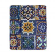 KEEPDIY Mexican Talavera Tiles Blanket-Warm,Lightweight,Soft,Pet-Friendly,Throw for Home Bed,Sofa &Dorm 60 x 50 Inch