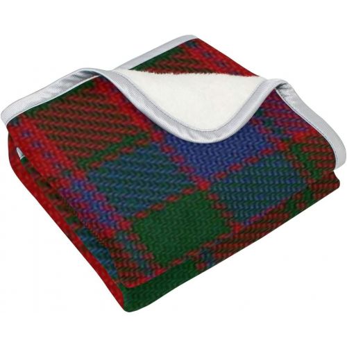  KEEPDIY Scottish Clan Donnachaidh Robertson Blanket-Warm,Lightweight,Soft,Pet-Friendly,Throw for Home Bed,Sofa &Dorm 60 x 50 Inch