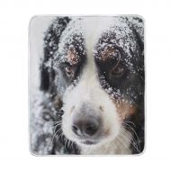 KEEPDIY Christmas Bernese Mountain Dog Blanket-Warm,Lightweight,Soft,Pet-Friendly,Throw for Home Bed,Sofa &Dorm 60 x 50 Inch