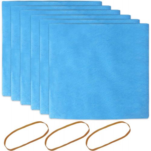  KEEPOW Reusable Dry Filters Bag Compatible with Stanley 1-6 Gallon Wet/Dry Vacuums, Part# 25-1217 (6 Pack)