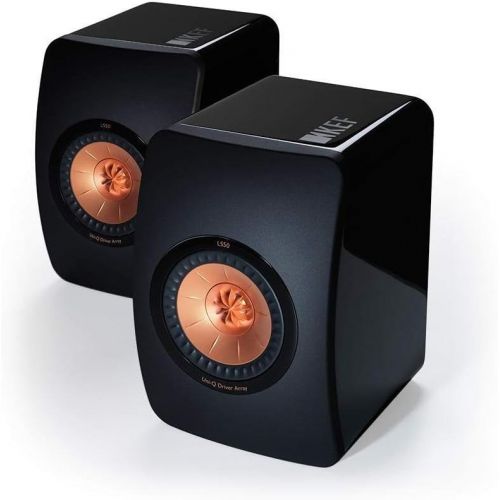  [아마존베스트]KEF LS50 Mini Monitor - High Gloss Piano Black (Pair)