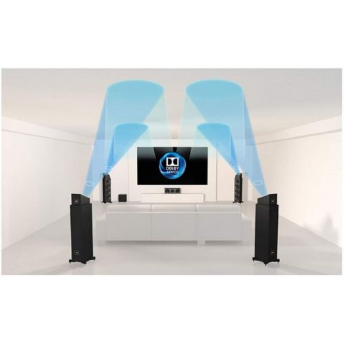  [아마존베스트]KEF Q50a Dolby Atmos Speaker (Black, Pair)