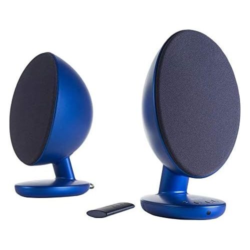  [아마존베스트]Last purchased on April 15, 2019 KEF EGG Versatile Desktop Speaker System - Frosted Blue (Pair)