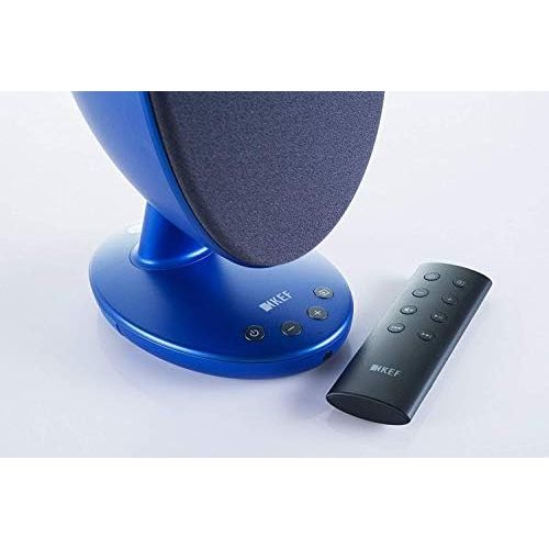  [아마존베스트]Last purchased on April 15, 2019 KEF EGG Versatile Desktop Speaker System - Frosted Blue (Pair)