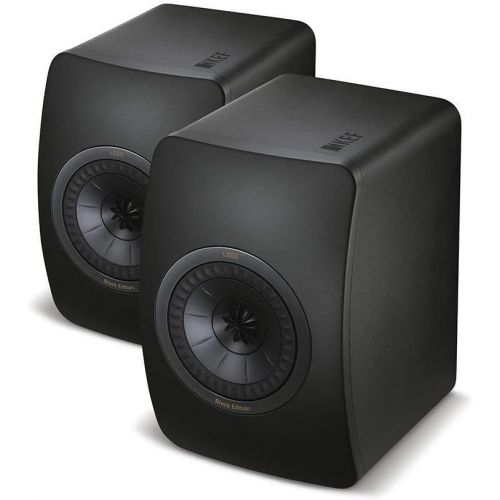  KEF LS50 Mini Monitor - Black Edition (Pair)