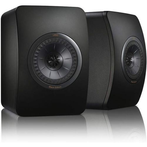  KEF LS50 Mini Monitor - Black Edition (Pair)