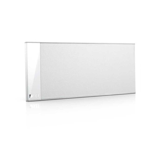  KEF T101CWH Center Channel Speaker - White (Single)