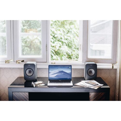  KEF LSX Wireless Music System (Black, Pair) LSX Black