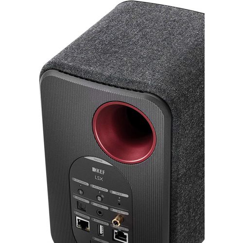  KEF LSX Wireless Music System (Black, Pair) LSX Black