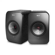 KEF LSX Wireless Music System (Black, Pair) LSX Black