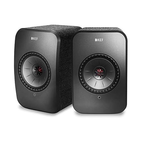  KEF LSX Wireless Music System (Black, Pair) LSX Black