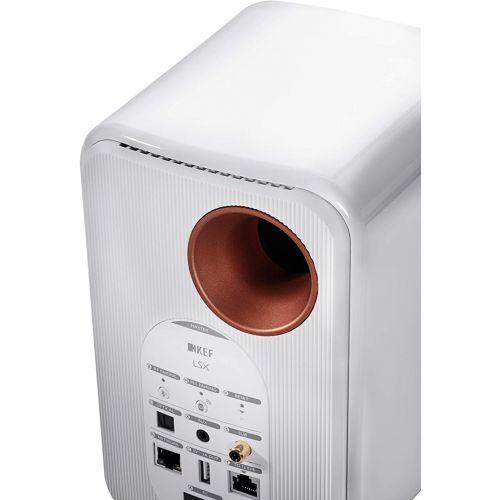  KEF LSX Wireless Music System (White, Pair)