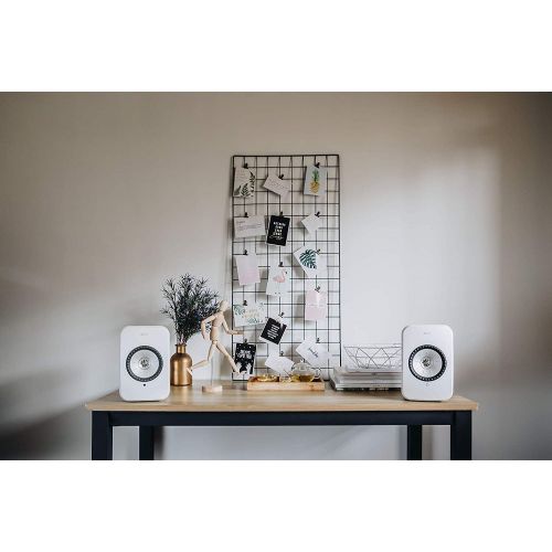  KEF LSX Wireless Music System (White, Pair)