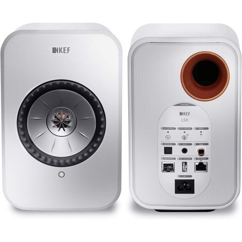  KEF LSX Wireless Music System (White, Pair)