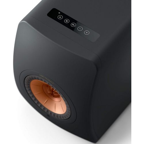  KEF LS50 Wireless II (Pair, Carbon Black)