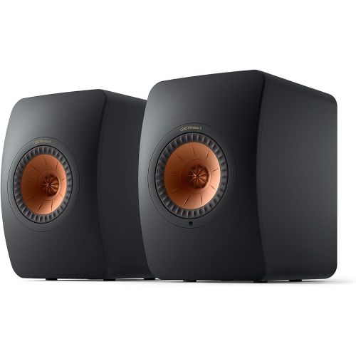  KEF LS50 Wireless II (Pair, Carbon Black)