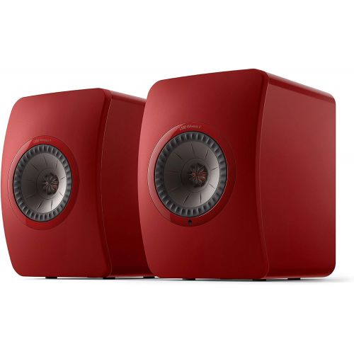  KEF LS50 Wireless II (Pair, Crimson Red)