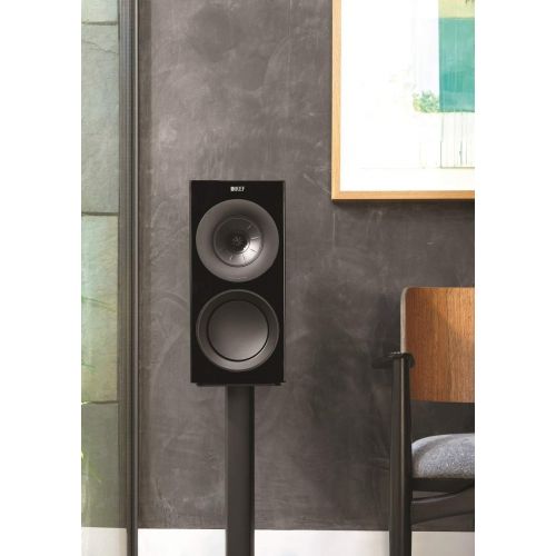  KEF R3 Standmound Speakers (Pair, Walnut)