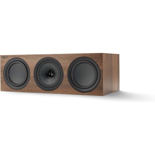  KEF Q650c Center Channel Speaker (Each, Walnut))