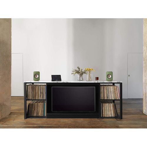  KEF LSX Wireless Music System (Green, Pair))