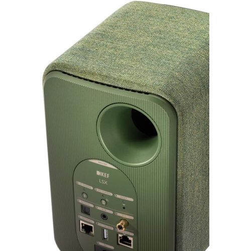  KEF LSX Wireless Music System (Green, Pair))