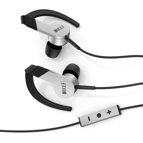  KEF M200 Hi-Fi In-Ear Headphones - AluminumBlack