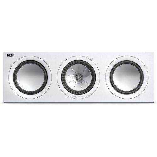  KEF Q650c Center Channel Speaker (Each, Black)