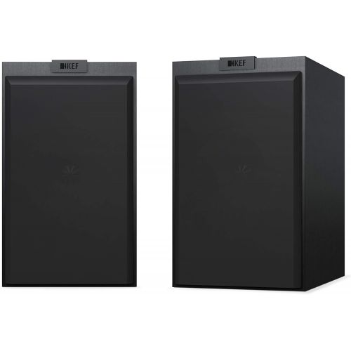  KEF Q350 Bookshelf Speakers (Pair, Black)