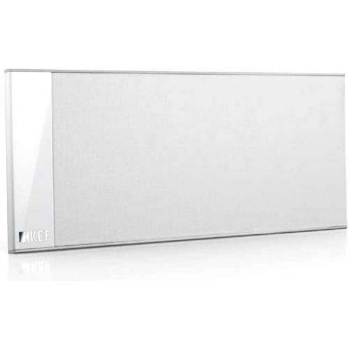  KEF T101CWH Center Channel Speaker - White (Single)