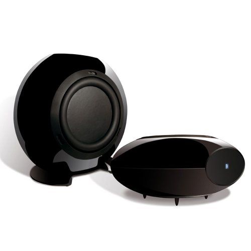 클립쉬 KEF KHT3005BL (SE) 5.1 Home Theater Speaker System (Gloss Black) (Discontinued by Manufacturer)