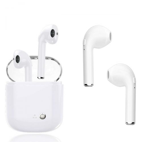  KEIBI Bluetooth Headset, Wireless Bluetooth Headset, IPX4 Anti-Sweat Noise Reduction, Microphone Earphones and Charging kit, Compatible with iPhone Samsung iOS Android and Other Smartpho