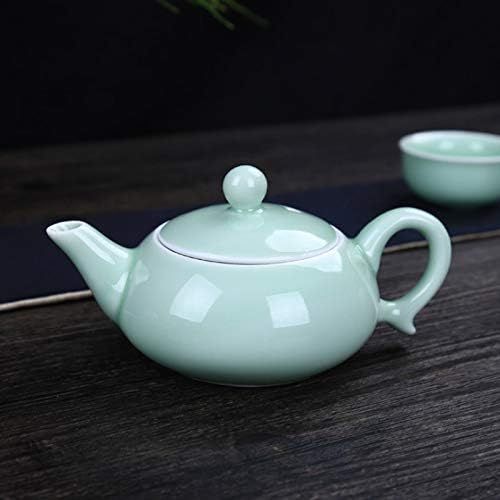  KEMANDUO Tassen set Health Tea Set Hochwertiges Porzellan glatte Oberflache 7-teiliges Set - Teekanne Porzellan Fuer Geschenk Und Haushalts,Buero