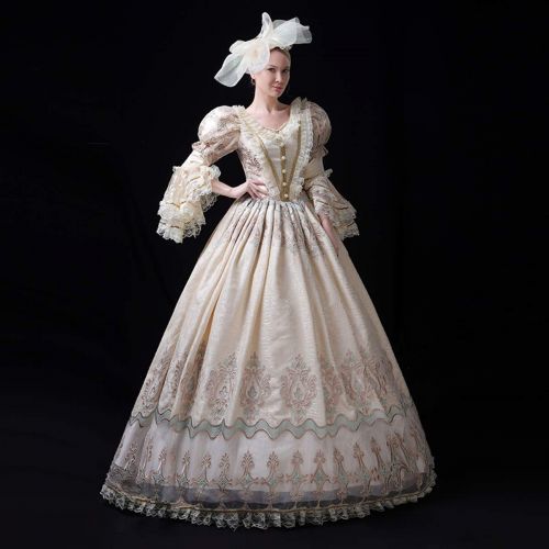 KEMAO High-end Court Rococo Baroque Marie Antoinette Ball Dresses 18th Century Renaissance Historical Period Dress Gown for Women
