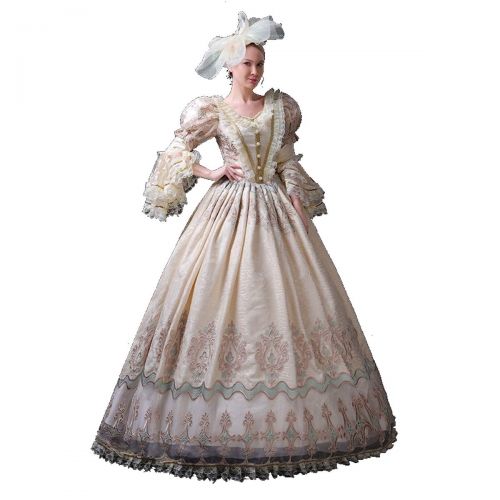  KEMAO High-end Court Rococo Baroque Marie Antoinette Ball Dresses 18th Century Renaissance Historical Period Dress Gown for Women