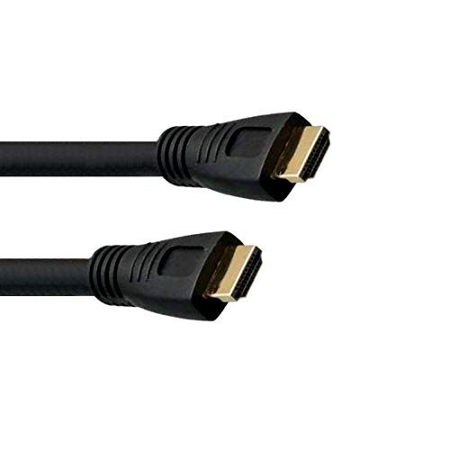  KENTEK Kentek 25 Feet FT Plenum Rated CMP High Speed HDMI Cable with Ethernet Male to Male MM 24 AWG Gold-Plated Connector Cord HDTV Monitor Display in-Wall Installation Black