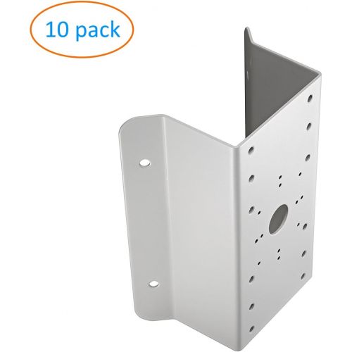  KENUCO cm DS-1276ZJ Universal Corner Bracket for Most Hikvision Wall Mounts and Cameras - 10 Pack