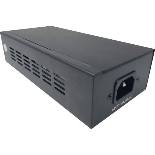  KENUCO Kenuco POE-M922-60W 2 Ports Gigabit PoE (Power Over Ethernet) Injector Adapter 53 Volt 60 Watt