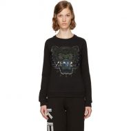 Kenzo Black & Green Tiger Sweatshirt