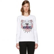 Kenzo White Limited Edition Tiger Sweatshirt