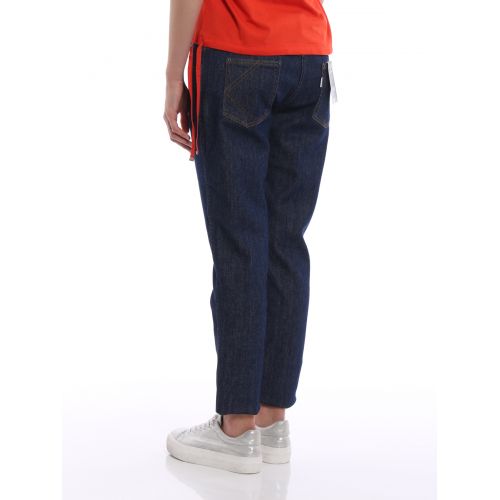 겐조 Kenzo Logo print skinny jeans