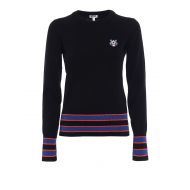 Kenzo Tiger three-tone sweater