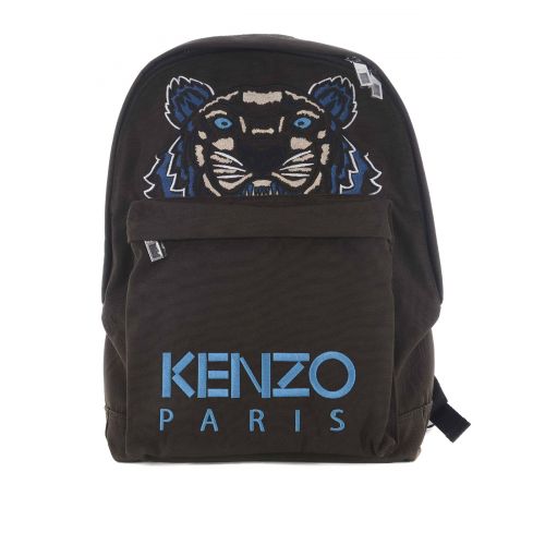 겐조 Kenzo Tiger canvas large backpack