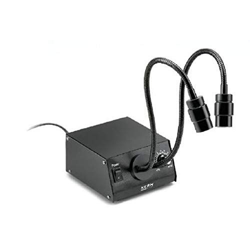  [아마존베스트]Double Swan Neck LED [Kern OZB A4515] for High Flexibility in Stereo Microscopes