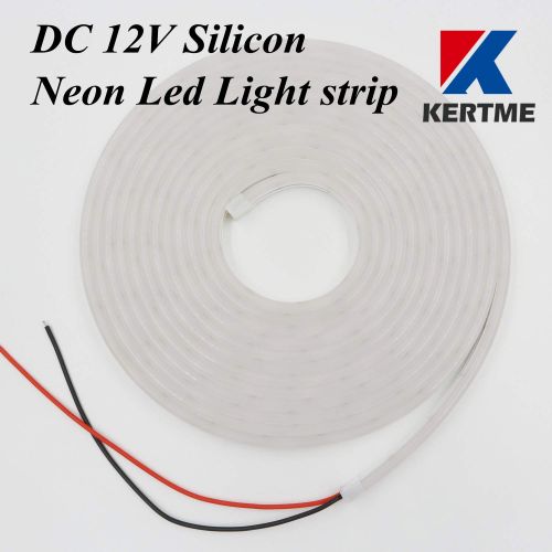  KERTME DC12V Silicon Neon Led Light Strip, Safety, Super-Bright, Flexible & Waterproof Rope Light for Advertising Signboard, Brand Logo, Home Shop DIY Design Decor (8x16mm, 16.4ft/