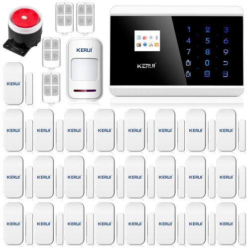  KERUI 8218G Wireless ANDROID IOS APP GSM Home Security Alarm System DIY Kit with Auto Dial