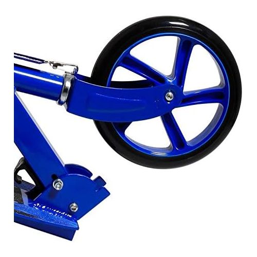  KESSER Scooter Roller Kinderroller Cityroller Tretroller Kickroller Kickscooter, Design / Shark (Blue)