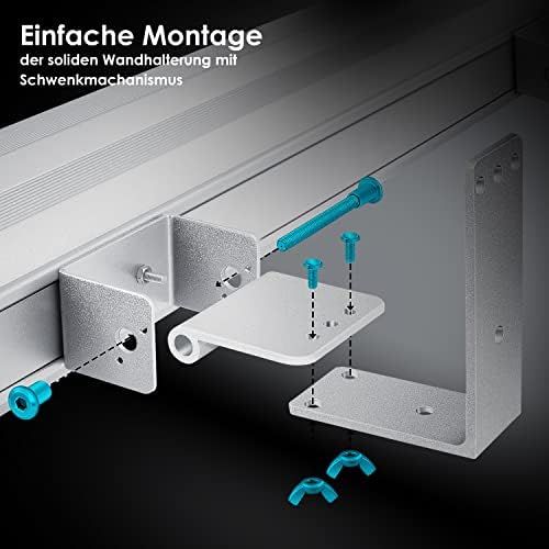  Kesser KESSER Infrarot Heizstrahler 2000W mit Fernbedienung Heizstrahler Quarzstrahler Infrarot-Heizstrahler Terrassenheizer Wickeltischstrahler, Infrarot, Wand-Heizstrahler