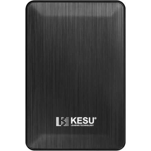  [아마존 핫딜] KESU 2.5 500GB Ultra Slim Portable External Hard Drive USB3.0 HDD Storage Compatible for PC, Desktop, Laptop, Xbox One, Xbox 360, PS4(Black)