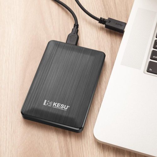  [아마존 핫딜] KESU 2.5 500GB Ultra Slim Portable External Hard Drive USB3.0 HDD Storage Compatible for PC, Desktop, Laptop, Xbox One, Xbox 360, PS4(Black)