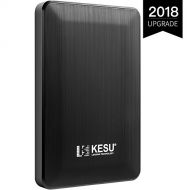 KESU 2.5 1TB Ultra Slim Portable External Hard Drive USB3.0 HDD Storage Compatible for PC, Desktop, Laptop, Xbox One, Xbox 360, PS4(Black)